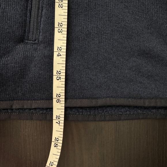 Rhone Fleece Vest Men XL Athletic Performance Full Zip Warm Layer Navy Blue NEW - Picture 9 of 10